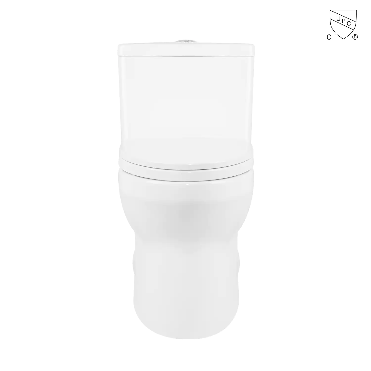 lavatory vitreous china cupc standard size one-piece toilet, MA-3118, produced by meilong ceramics company